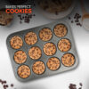 Muffin Top Pan, Non Stick 12 Cavity Whoopie Pie Baking Pan - Image 6
