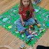Foam Play Mat Interlocking Floor Puzzle Road Playroom Mat Interactive Play Set (9 Piece City) - Image 7