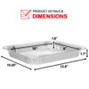 Half Size Aluminum Foil Steam Table Pan Shallow Depth Foil Pans Half Sheet Exultimate 6 pcs (6 items) - Image 5